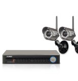 Lorex LH114501C2WB 4 Channel Security DVR with 2 Digital Wireless Cameras