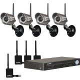 Lorex Digital Wireless Security Camera System (LH118501C4W)