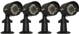 Lorex SG7530PK4 Indoor/Outdoor Security Camera with Night Vision 4-pack (Grey)