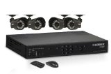 Lorex Edge+ LH328501C4 8-Channel Video Security DVR with Internet, 3G Mobile Viewing and 4 Security Cameras (Black)