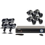 Lorex LH118 Eco LH118501C8B Video Surveillance System. 8 CH SECURITY DVR W/ 8 CAMERAS 3G MOBILE H.264 500GB 420TVL CAMS NV-CAM. 8 x Digital Video Recorder, Camera - H.264 Formats - 500 GB Hard Drive