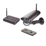 LOREX LW2301 4-Channel Wireless Quad Surveillance System with Digital Video Recorder & 1 Indoor/Outdoor Motion Camera