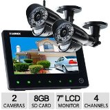 Lorex LW2752 SD Pro Wireless Surveillance System w/7″ LCD Screen