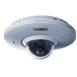 Lorex LNZ3522B 1080p HD Micro PTZ Dome Indoor/Outdoor Security Camera for LNR100/LNR400 NVRs, 2.1MP, 3x Digital Zoom, 3.6mm F1.2 Lens, Weatherproof,PoE