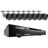 LOREX LHV10162TC8 16-Channel 720p HD Security System with 8 HD Cameras (Black)