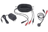 Lorex ACCMIC1 Indoor Audio Microphone Accessory for Surveillance DVR's (Black)