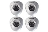 HD Weatherproof Night Vision Security Dome Camera 4 Pack