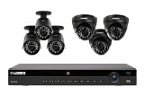 HD home security system with 1080p IP cameras