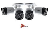 Lorex HD 1080p Weatherproof Night Vision Security Camera – 4 Pack