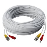 Lorex MCBL-300MRG59B 300-Feet Mini RG59/Power Cable for Lorex HD Security Camera Systems (White)