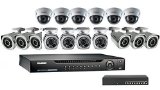 Lorex 16 Channel 1080P HD NVR LNR400 Series 16 Camera System POE Weatherproof