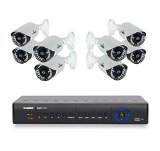 Lorex ECO4 Secuity System | 8 Camera Surveillance w/1TB DVR (LH1581TC8)