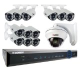 Lorex 16 Channel HD 720p Security System with 2TB HDD, 12 HD Cameras, and 1 12X Zoom HD PTZ Camera