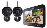 Lorex LW1742 Live SD Wireless Recording Video Surveillance System with 2 Cameras (Black)