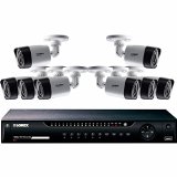 Lorex LHV22161TC8 16-Channel 1TB Cloud Connect with 8 x 1080p HD 2MP Cameras (Black)